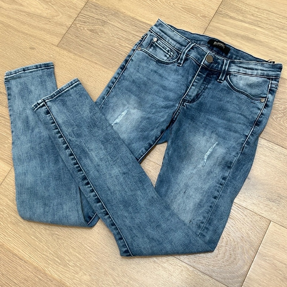 Women’s Buffalo David Bitton Faith Mid Rise Skinny Jeans 24 W